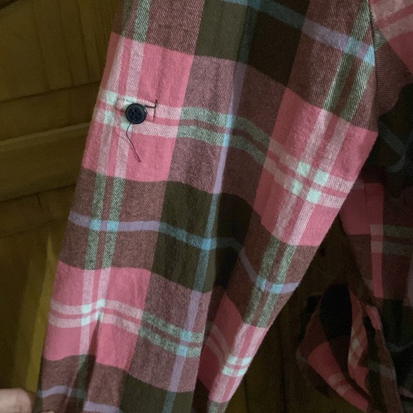 Plaid long sleeve top - Picture 3 of 7